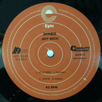 Vinylskiva Jeff Beck - Wired (2 LP) - 8