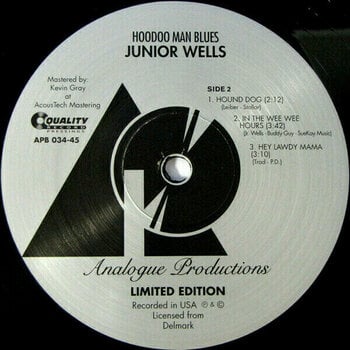 Vinyl Record Junior Wells - Hoodoo Man Blues (2 LP) - 4