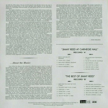 Schallplatte Jimmy Reed - Jimmy Reed at Carnegie Hall (2 LP) - 4