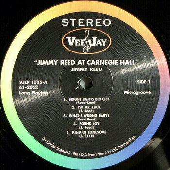 Vinyl Record Jimmy Reed - Jimmy Reed at Carnegie Hall (2 LP) - 5