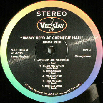 Vinyl Record Jimmy Reed - Jimmy Reed at Carnegie Hall (2 LP) - 6