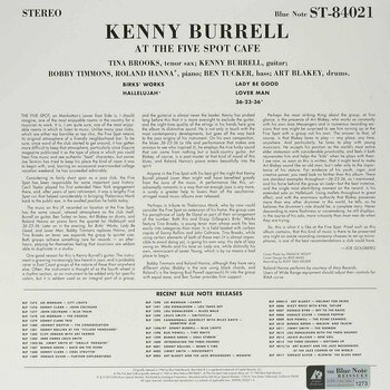 Schallplatte Kenny Burrell - On View at the Five Spot Cafe (2 LP) - 2