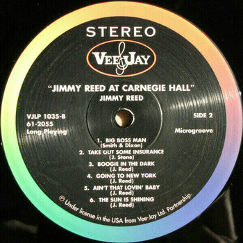 Vinyl Record Jimmy Reed - Jimmy Reed at Carnegie Hall (2 LP) - 8
