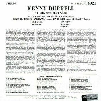Vinyl Record Kenny Burrell - On View at the Five Spot Cafe (2 LP) - 4