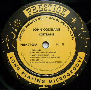 Vinyl Record John Coltrane - Coltrane (Prestige) (LP) - 6