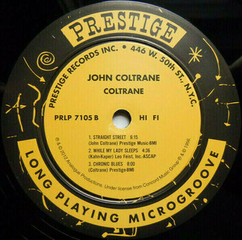 Disco de vinil John Coltrane - Coltrane (Prestige) (LP) - 7