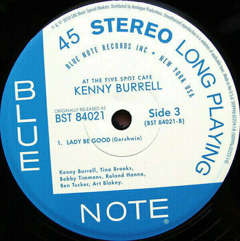 Hanglemez Kenny Burrell - On View at the Five Spot Cafe (2 LP) - 7