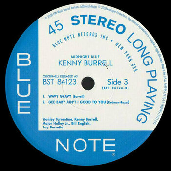 Disque vinyle Kenny Burrell - Midnight Blue (2 LP) - 7