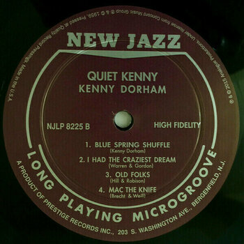 Hanglemez Kenny Dorham - Quiet Kenny (LP) - 6