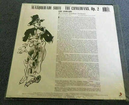 Vinyl Record Kiril Kondrashin - Khachaturian: The Masquerade Suite/Kabalevsky: The Comedians (LP) - 4