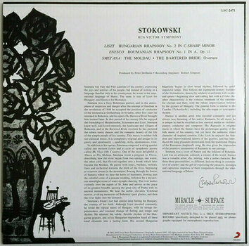 Schallplatte Leopold Stokowski - Rhapsodies (LP) - 3