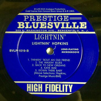 Vinylskiva Lightnin' Hopkins - Lightnin' (LP) - 5