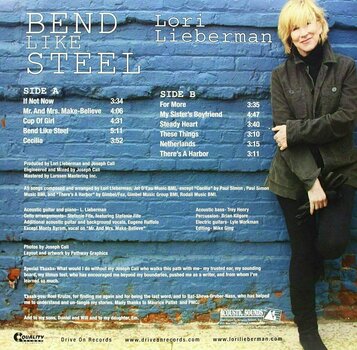 Schallplatte Lori Lieberman - Bend Like Steel (LP) - 2