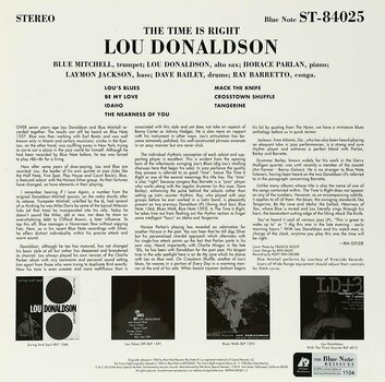 LP Lou Donaldson - The Time Is Right (2 LP) - 2