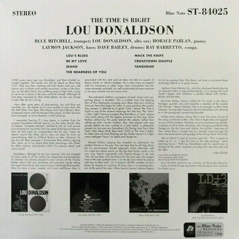Disque vinyle Lou Donaldson - The Time Is Right (2 LP) - 4
