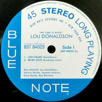 Vinyl Record Lou Donaldson - The Time Is Right (2 LP) - 5