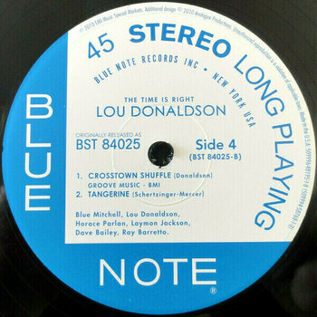 Vinyl Record Lou Donaldson - The Time Is Right (2 LP) - 8