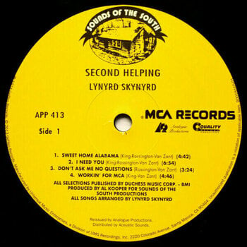 Disco in vinile Lynyrd Skynyrd - Second Helping (200g (LP) - 6