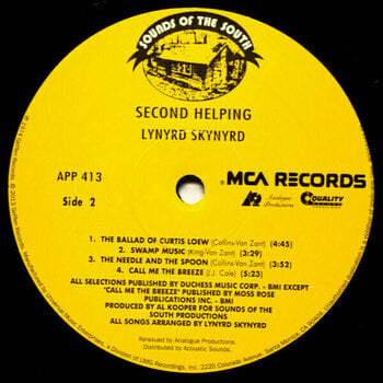 Vinyl Record Lynyrd Skynyrd - Second Helping (200g (LP) - 7