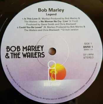 LP Bob Marley & The Wailers - Legend - The Best Of Bob Marley And The Wailers (2 LP) - 7