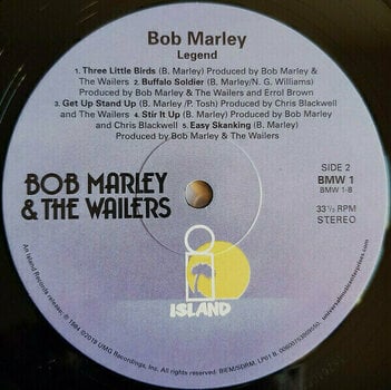 Disque vinyle Bob Marley & The Wailers - Legend - The Best Of Bob Marley And The Wailers (2 LP) - 8