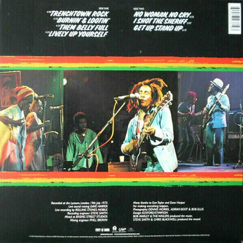 Vinyl Record Bob Marley & The Wailers - Live! (LP) - 3