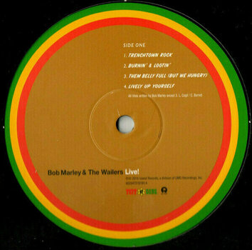 LP deska Bob Marley & The Wailers - Live! (LP) - 4