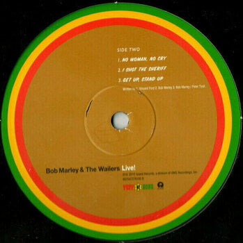 Vinyl Record Bob Marley & The Wailers - Live! (LP) - 5