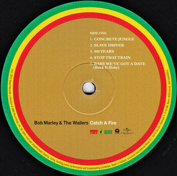 Vinylskiva Bob Marley & The Wailers - Catch A Fire (LP) - 4