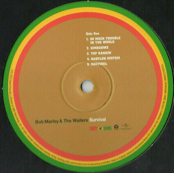 Vinyl Record Bob Marley & The Wailers - Survival (LP) - 3