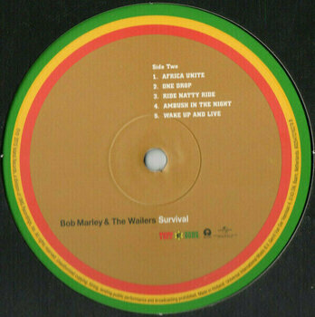 Vinyl Record Bob Marley & The Wailers - Survival (LP) - 4