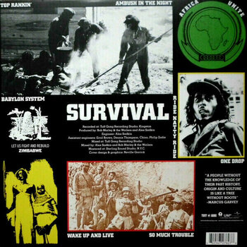 Vinyl Record Bob Marley & The Wailers - Survival (LP) - 5