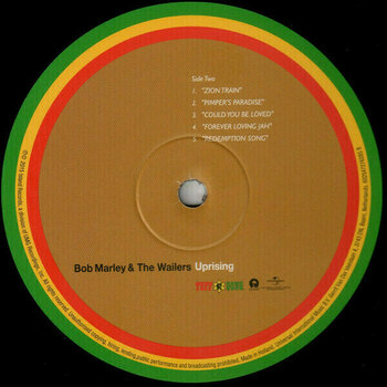 Vinyl Record Bob Marley & The Wailers - Uprising (LP) - 3