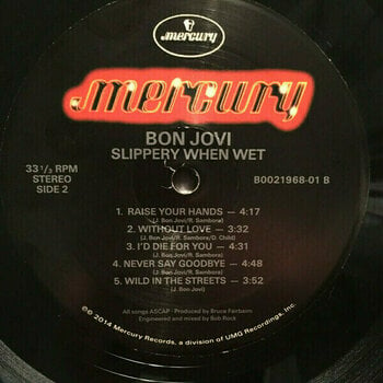 Vinylplade Bon Jovi - Slippery When Wet (LP) - 7