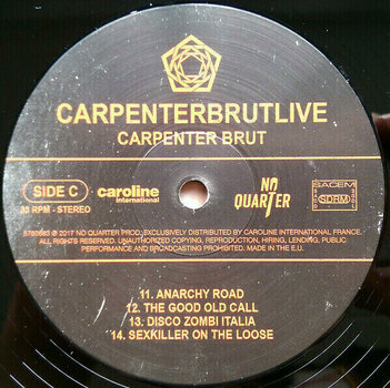 Vinyl Record Carpenter Brut - Carpenterbrutlive (2 LP) - 7
