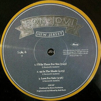 Disco de vinilo Bon Jovi - New Jersey (2 LP) - 10