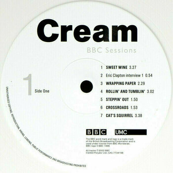 Vinylskiva Cream - BBC Sessions (2 LP) - 5