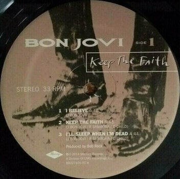 Vinyl Record Bon Jovi - Keep The Faith (2 LP) - 6