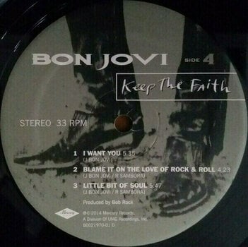 Vinyylilevy Bon Jovi - Keep The Faith (2 LP) - 9