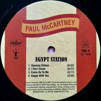 Vinyl Record Paul McCartney - Egypt Station (2 LP) - 4