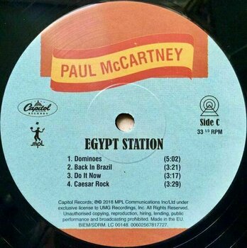 Disco de vinilo Paul McCartney - Egypt Station (2 LP) - 8