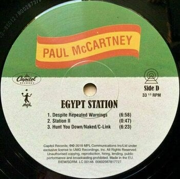 Vinyl Record Paul McCartney - Egypt Station (2 LP) - 16