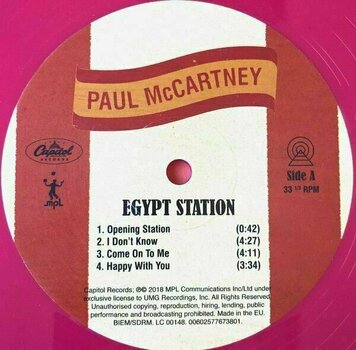 Vinyl Record Paul McCartney - Egypt Station (Coloured) (LP) - 5