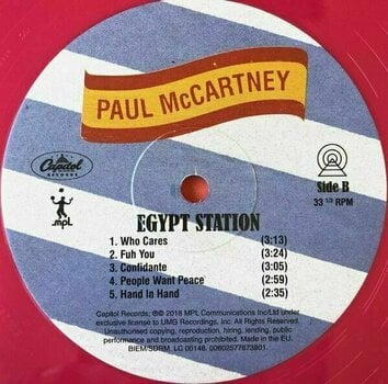 Disque vinyle Paul McCartney - Egypt Station (Coloured) (LP) - 6