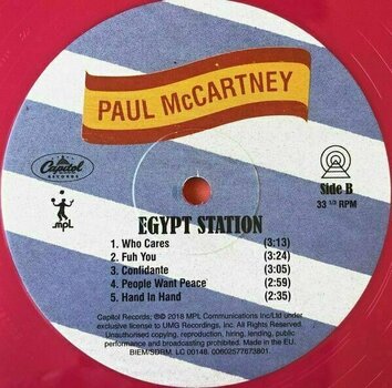 Vinyl Record Paul McCartney - Egypt Station (Coloured) (LP) - 7