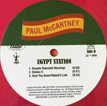 Vinyl Record Paul McCartney - Egypt Station (Coloured) (LP) - 15