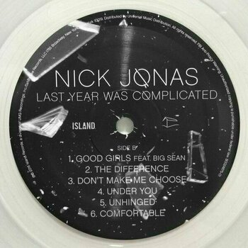 Disco de vinilo Nick Jonas - Last Year Was Complicated (LP) - 8