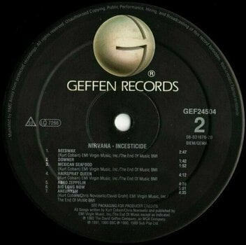 Disque vinyle Nirvana - Incesticide (2 LP) - 4