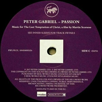 Disque vinyle Peter Gabriel - Passion (3 LP) - 22