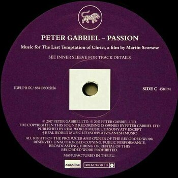 Vinyylilevy Peter Gabriel - Passion (3 LP) - 23